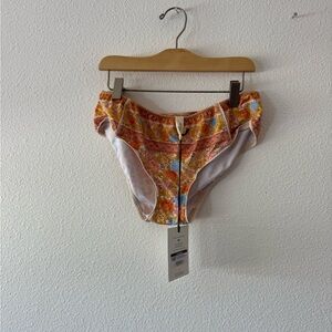 Spell Orange and Blue Floral bloomers